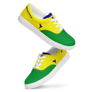 yellow green sneakers