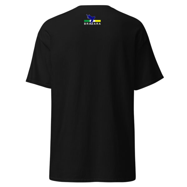 Brazilian flag black t-shirt