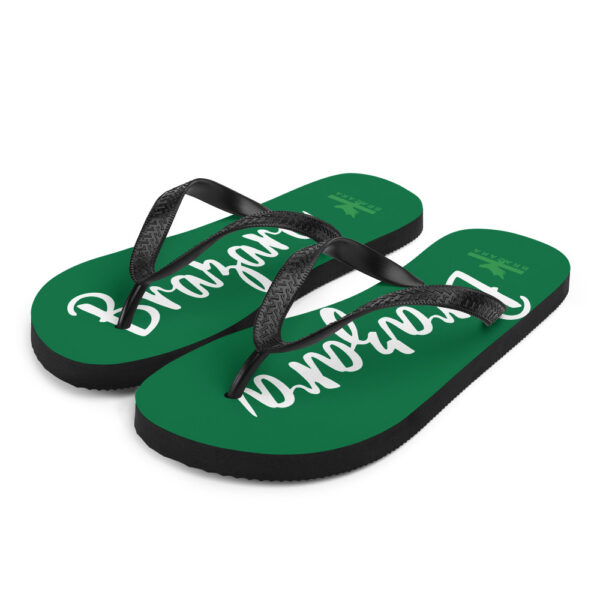 Dynamic Green Flip Flops For Man, Woman, and girls, Summer Adventures