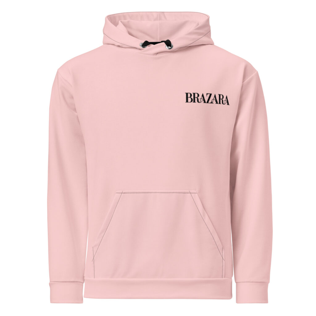 Brazara Soft Pink Premium Hoodie